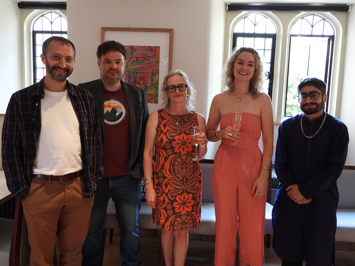 Shortlisted writers: Ed Hancox, Steve Mellen, Edelle Dwyer, Megan Shandley and Abir Mohammed